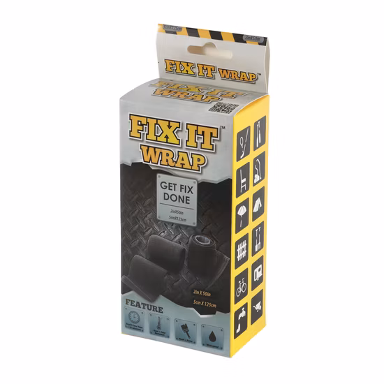 Plomeros fuga cinta agrietada corroída explosión reparación de tuberías Bandag